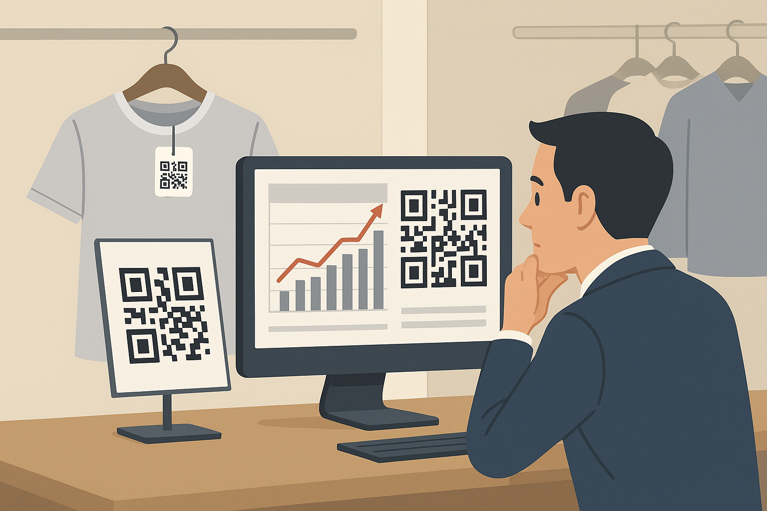 Ejemplo de análisis de escaneos de códigos QR en campañas de marketing para pymes